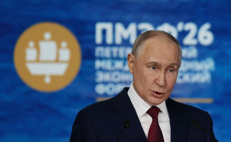 プーチン氏、ゼレンスキー氏との会談否定　「持続的和平必要」