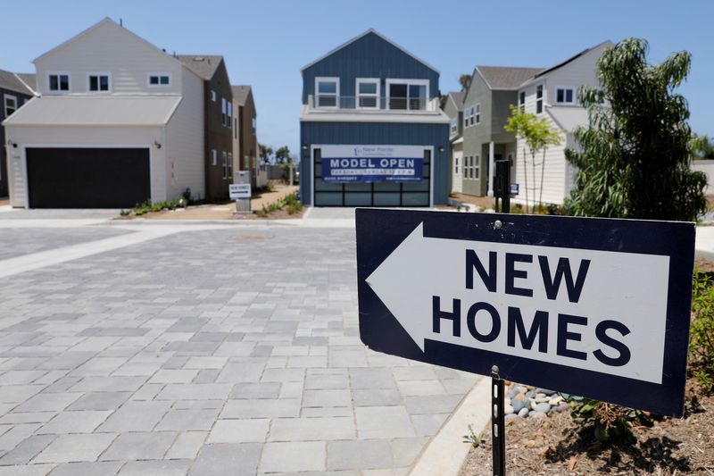 米一戸建て住宅着工、6月は前月比0.2%減 住宅ローン金利上昇など重し