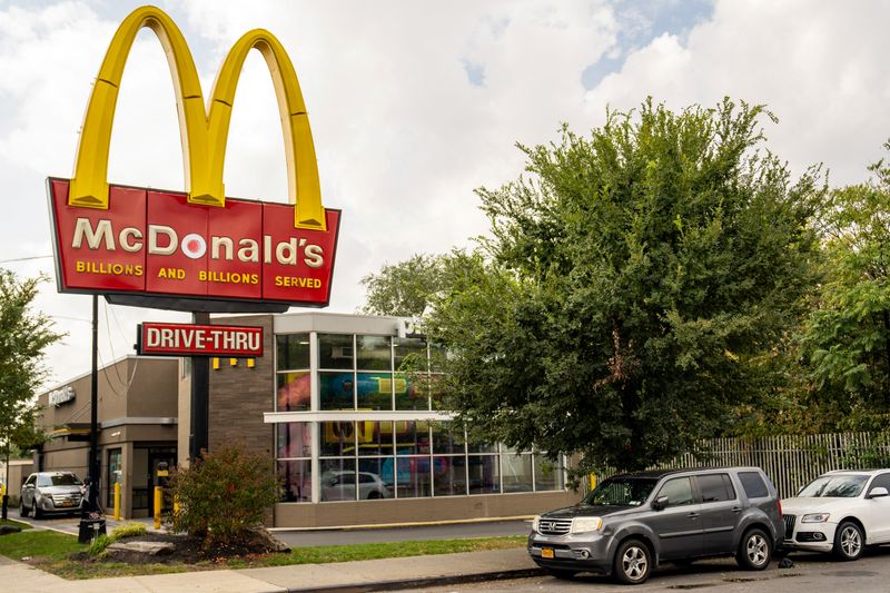 米マクドナルド、4─6月期は増益 既存店売上高は伸び鈍化