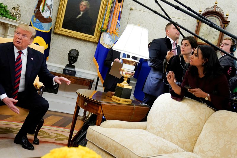 トランプ大統領、NBC記者への「叱責または処罰」を連邦通信委に要求