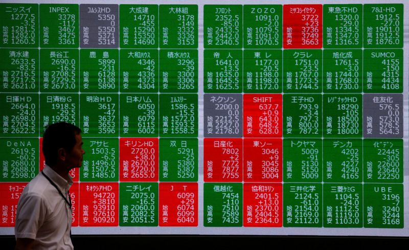 日経平均は3日ぶり反落、急速な円高を受け手控えムード 米株動向への警戒も
