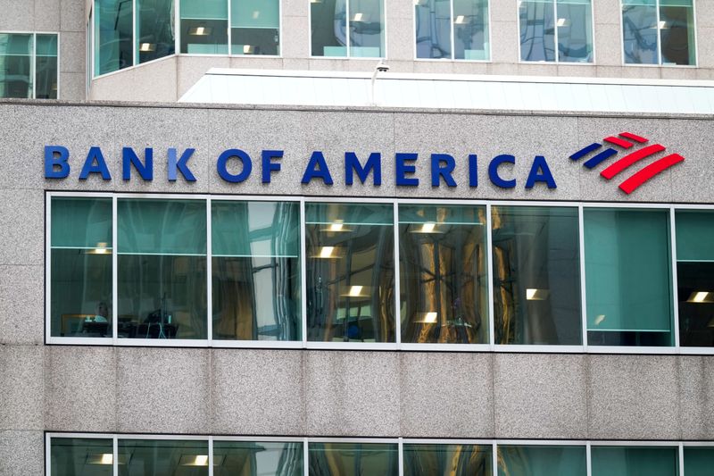 米BofA、7─9月期はFICCが低迷 マネロン対策12億ドル計上